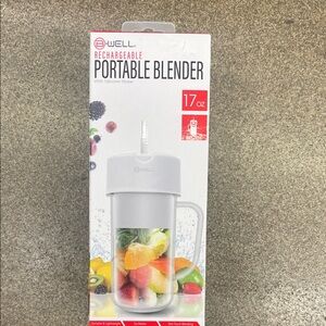 Wella Rechargeable Portable Blender - White